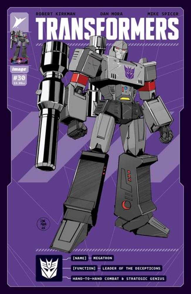Transformers #30 1:50 Cover E Dan Mora & Andres Juarez Variant