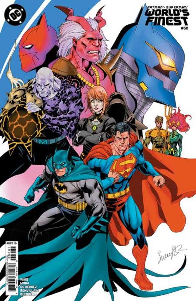 Batman Superman Worlds Finest #50 1:25 Cover I Salvador Larroca Card Stock Variant