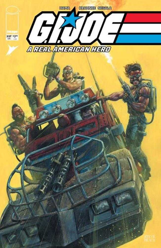 G.I. Joe A Real American Hero #327 1:10 Cover C Steve Beach Gears Of Joe Variant