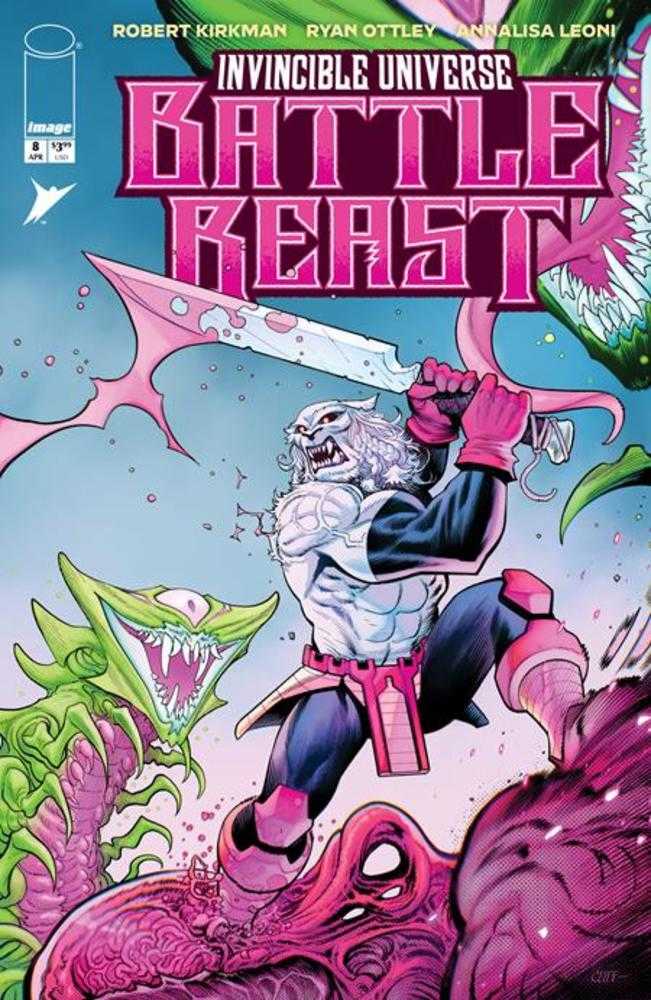 Invincible Universe Battle Beast #8 1:25 Cover D Cliff Rathburn Variant