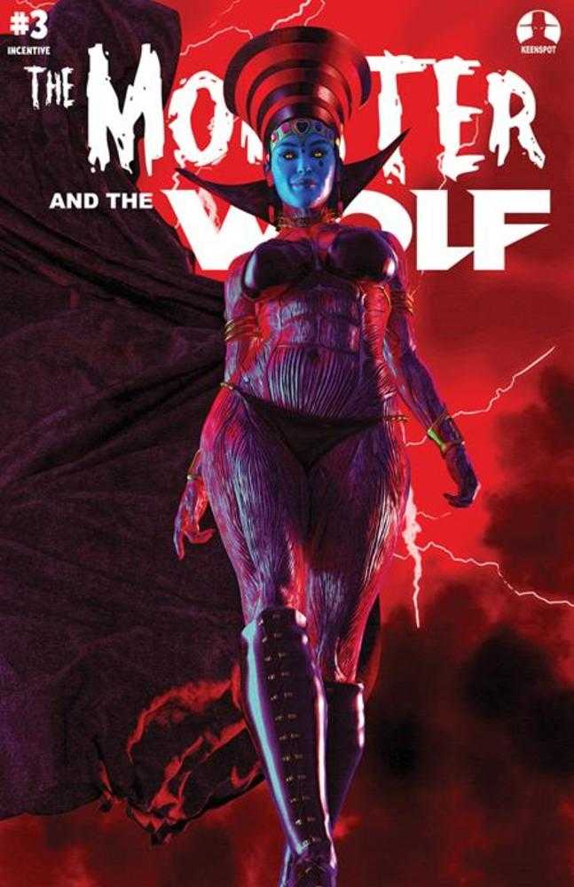 Mark Spears Monsters The Monster & The Wolf #3 1:50 Cover E Mark Spears Queen Of Hearts Variant