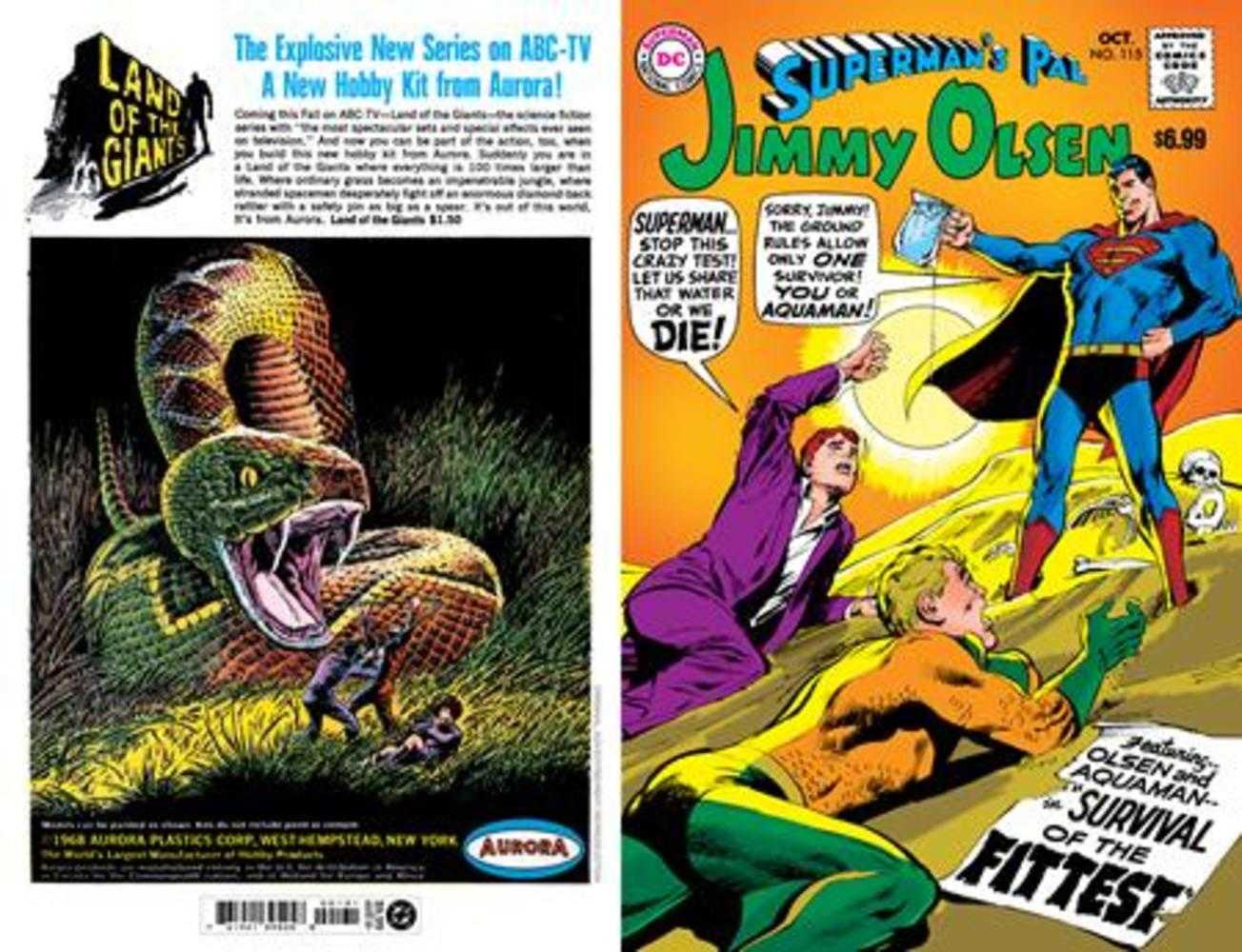 Supermans Pal Jimmy Olsen #115 Facsimile Edition Cover C Neal Adams Foil Variant