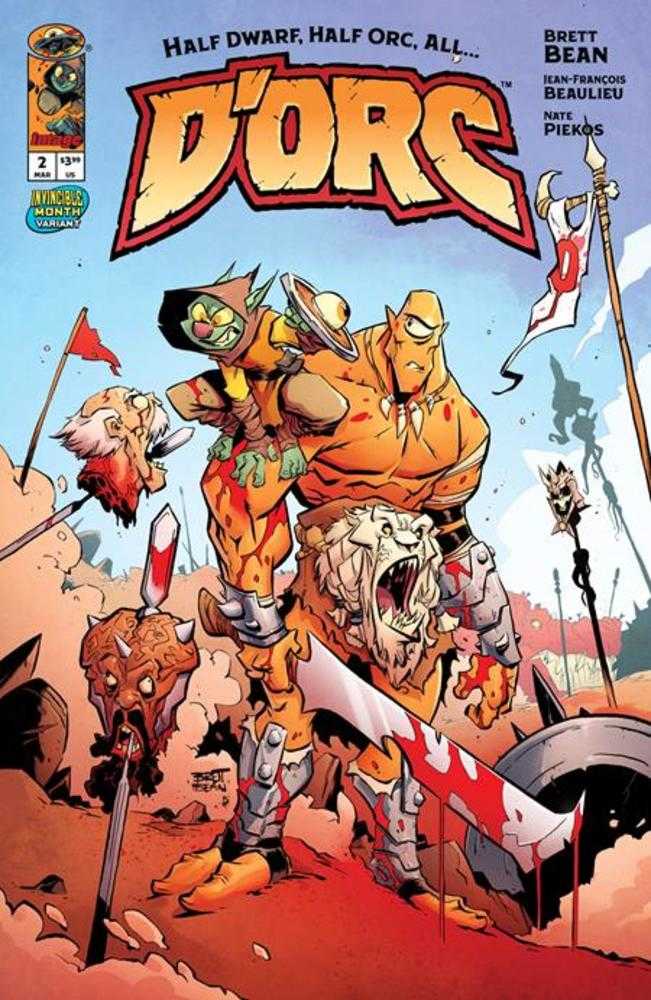 Dorc #2 Cover C Brett Bean Invincible Team Up Variant  [ONE PER CUSTOMER]