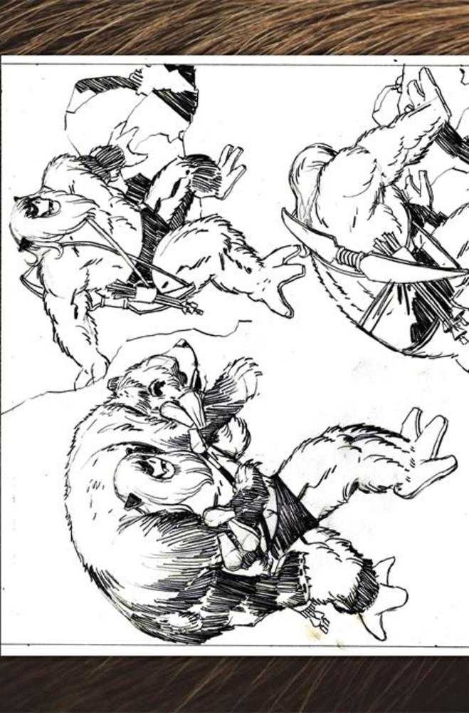 Thundarr The Barbarian #2 1:7 Cover M Jack Kirby Model Sheet Full Art Variant