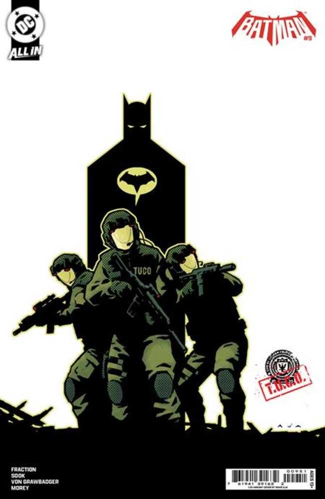 Batman #9 1:25 Cover H David Aja Card Stock Variant