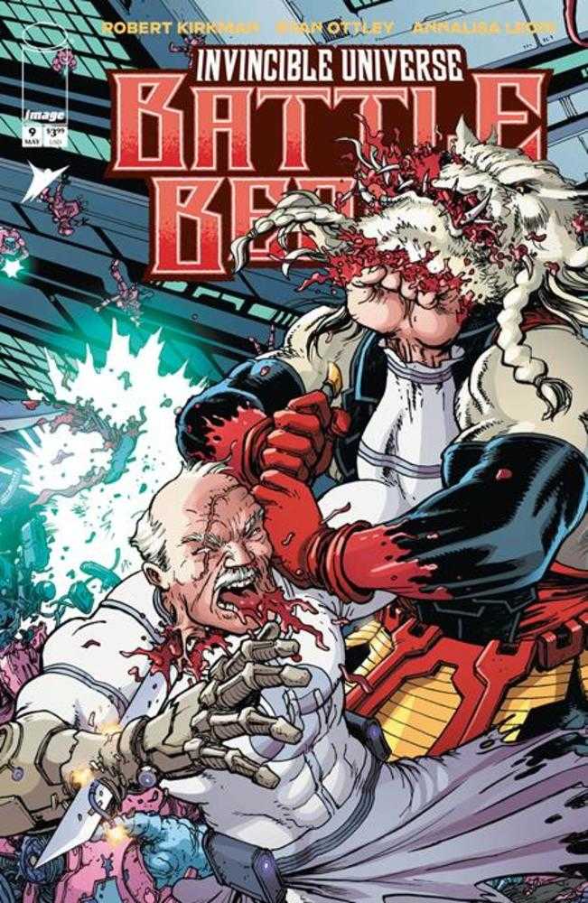 Invincible Universe Battle Beast #9 1:10 Cover C Chris Burnham & Brian Reber Variant