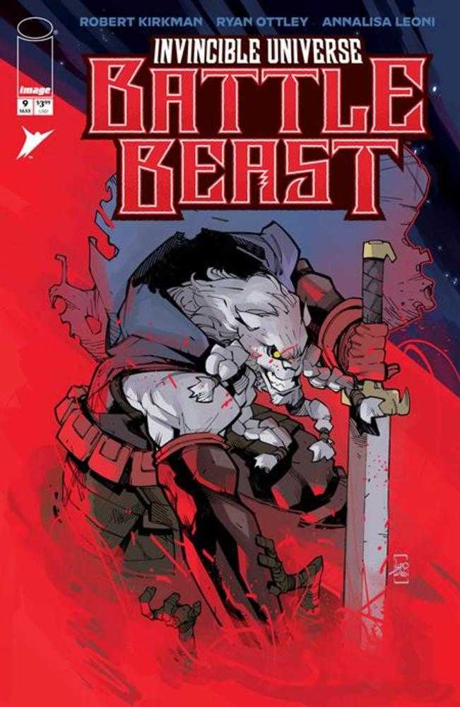 Invincible Universe Battle Beast #9 1:25 Cover D Ludo Lullabi Variant