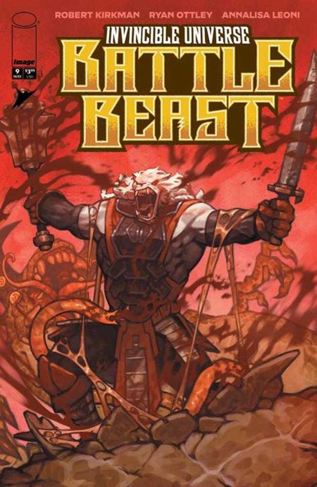 Invincible Universe Battle Beast #9 1:50 Cover E Crom Variant