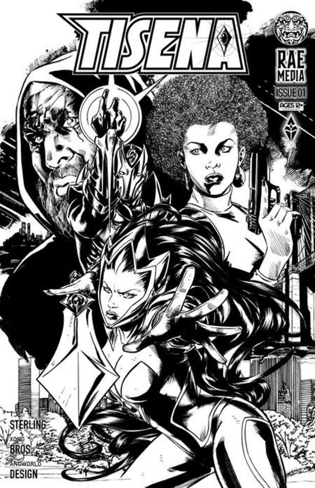 Tisena #1 (Of 6) 1:15 Cover E Alitha Martinez Bw Variant