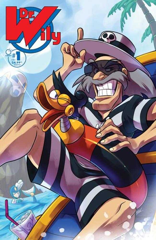 Dr Wily #1 (One Shot) 1:5 Cover D Andrew Dickman Variant