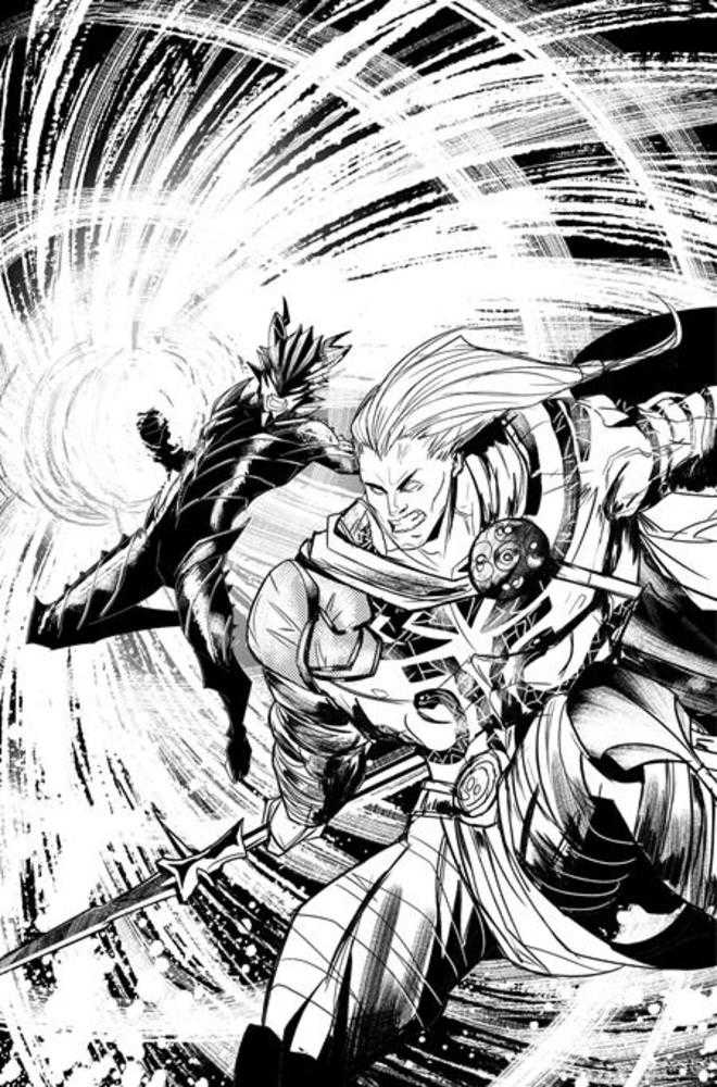Fireborn #3 1:15 Cover C Patrick Mulholland Black & White Variant