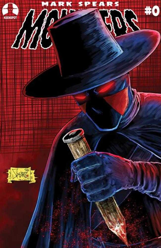Mark Spears Monsters #0 Deluxe Edition (One Shot) 1:50 Cover F Mark Spears Holofoil Slay It Sketch Variant