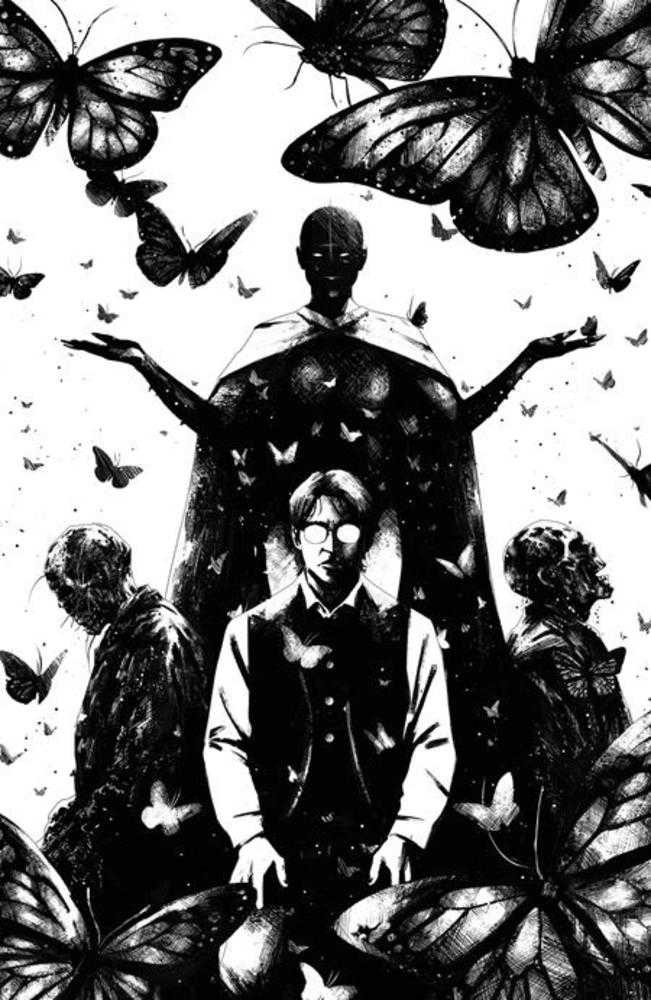 Nectar #4 1:30 Cover E Maan House Full Art Black & White Variant