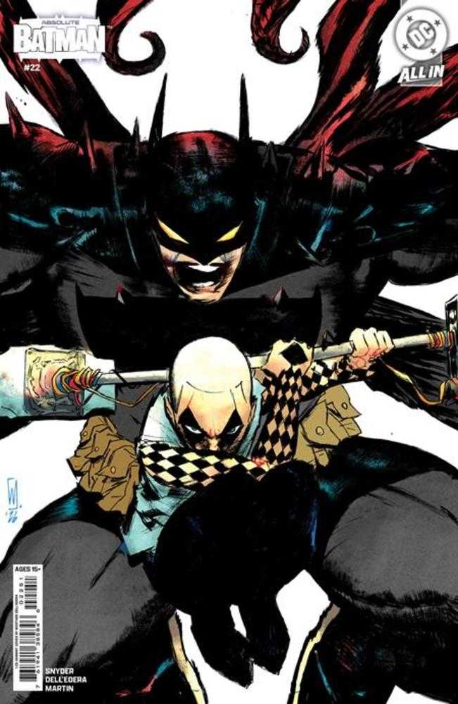 Absolute Batman #22 1:25 Cover E Werther Dell Edera Card Stock Variant