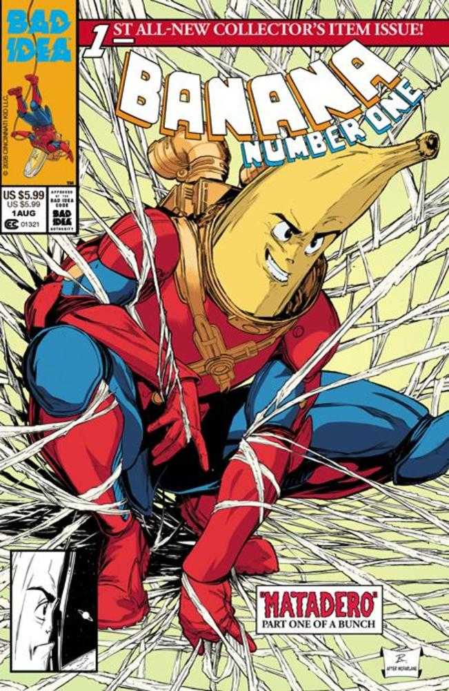 Banana Number One #1 (One Shot) 1:20 Cover F Raymond Gay Homage Variant