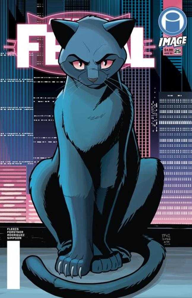 Feral #25 1:50 Cover H Tony Fleecs & Trish Forstner Absolute Batman Homage Variant