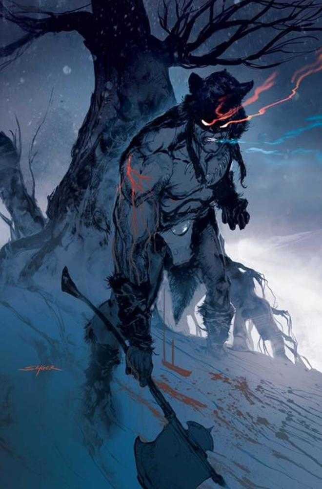 Fire And Ice Darkwolf #1 1:15 Cover K Stuart Sayger Full Art Variant