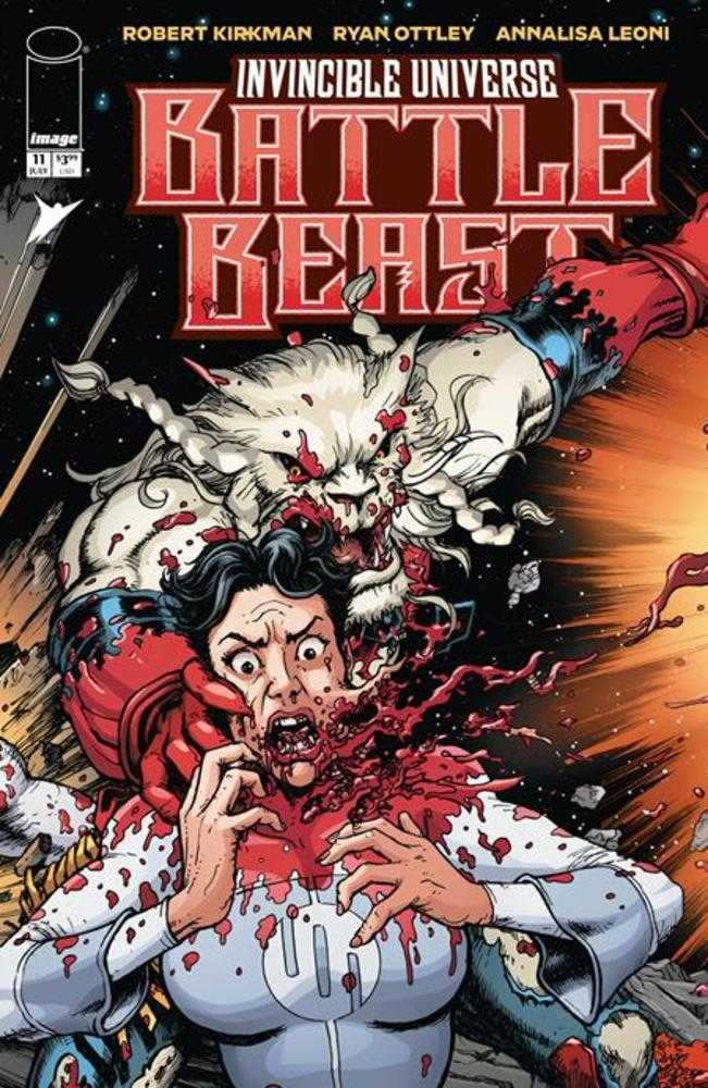Invincible Universe Battle Beast #11 1:10 Cover C Chris Burnham & Brian Reber Connecting Variant