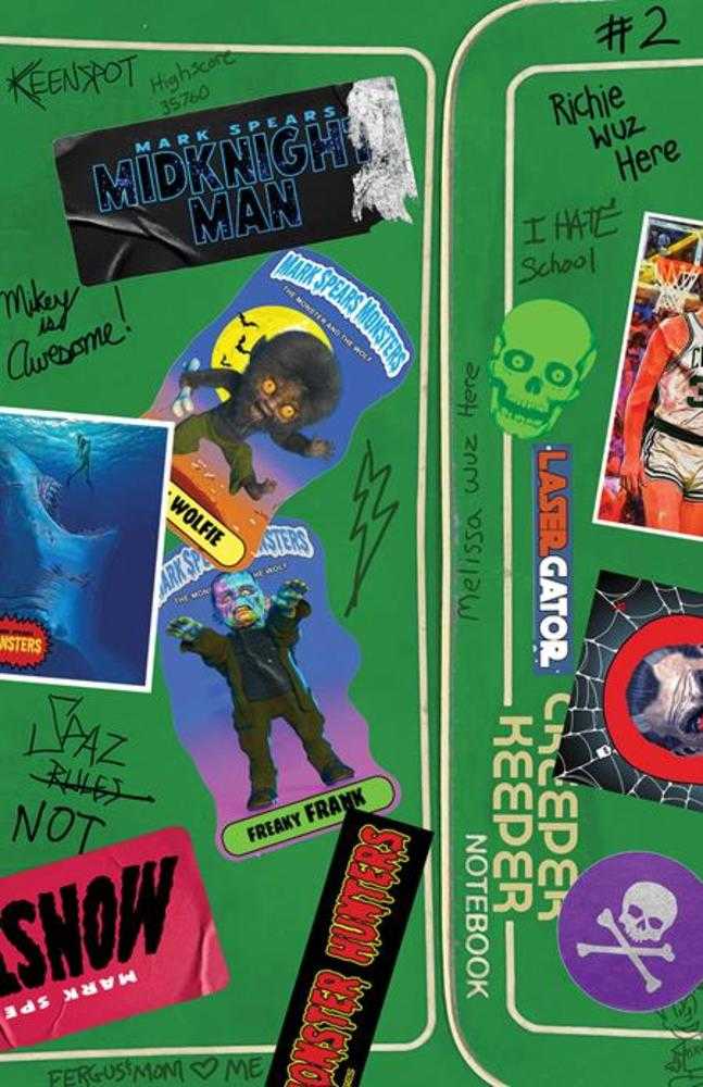 Mark Spears Midknight Man #2 1:50 Cover F Mark Spears Creeper Keeper Spot Gloss Variant
