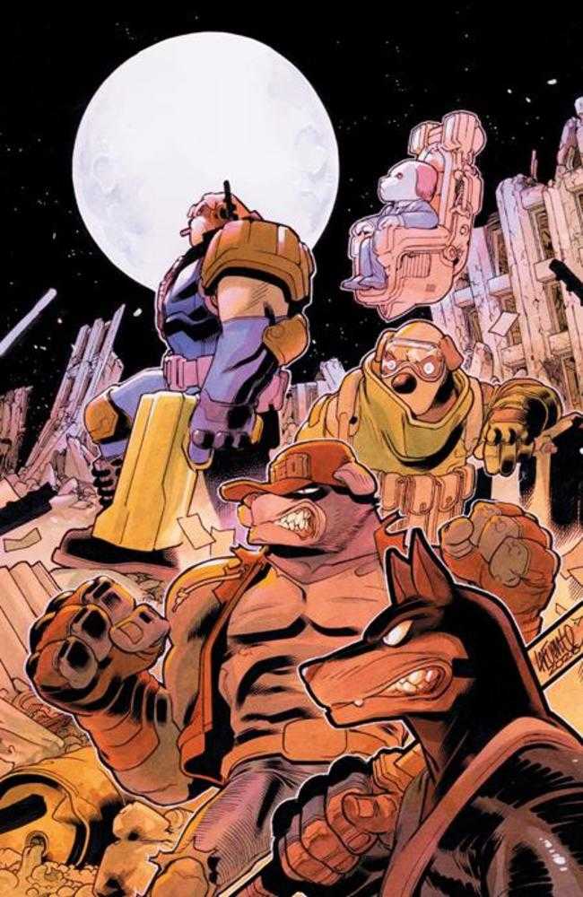 Super Mondo Mega Mutts #1 (Of 4) 1:20 Cover H David Lafuente Full Art Variant (Mature)