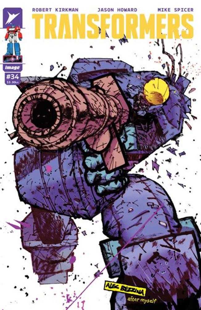 Transformers #34 1:50 Cover E Alec Bezzina Variant