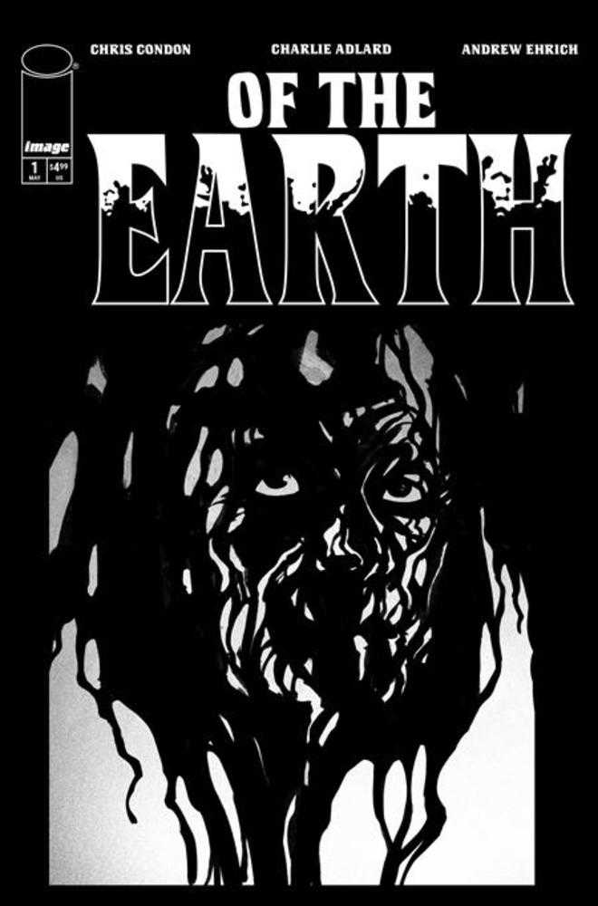 Of The Earth #1 (Of 6) 1:25 Cover D Jacob Phillips Black & White Variant (Mature) (VF/NM)