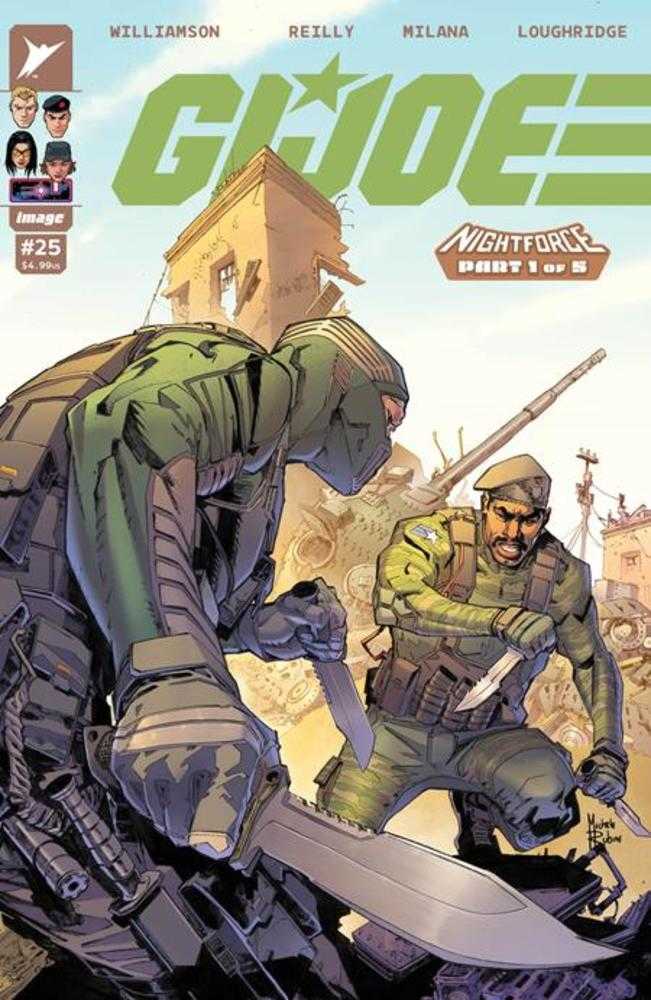 G.I. Joe #25 1:50 Cover E  Michele Rubini & Annalisa Leoni Variant