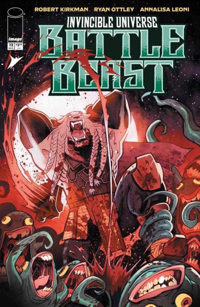 Invincible Universe Battle Beast #12 1:50 Cover E Miki Montllo Variant