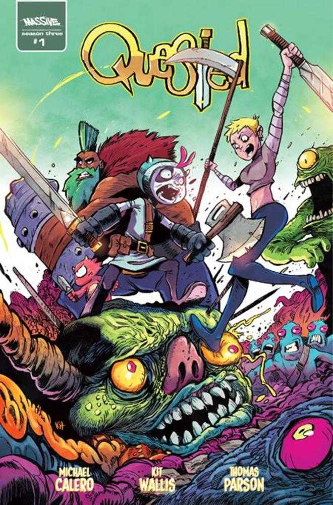 Quested #1 (Of 3) Cover B Kit Wallis Variant