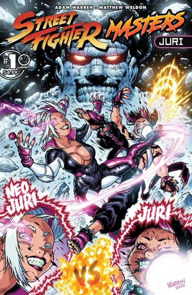 Street Fighter Masters Juri #1 1:5 (One Shot) Cover D Inc Adam Warren Variant