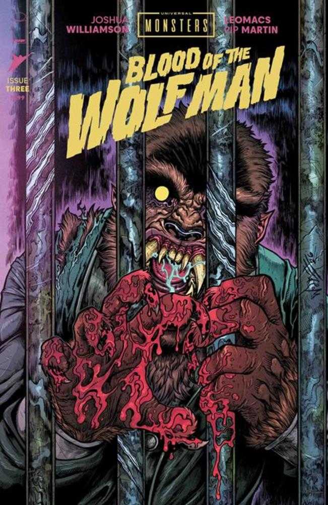 Universal Monsters Blood Of The Wolf Man #3 (Of 4) 1:10 Cover C Maria Wolf & Mike Spicer Connecting Variant