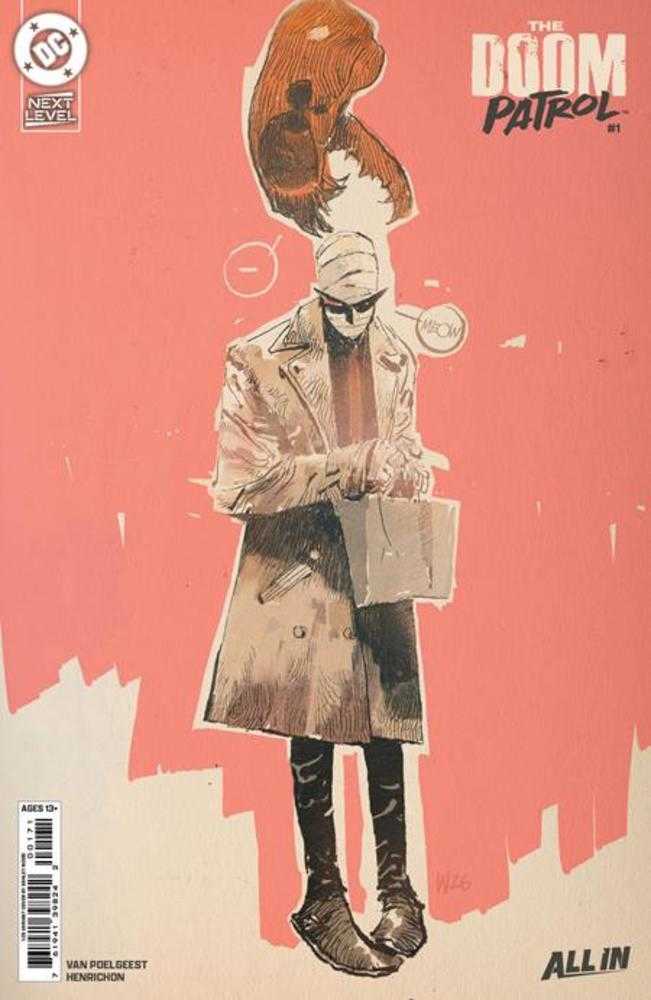 Doom Patrol #1 1:25 Cover G Ashley Wood Card Stock Variant