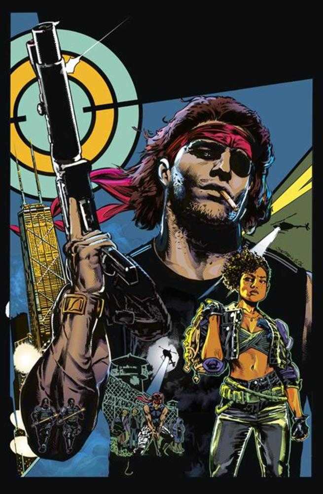 Escape From New York Escape From Chicago #1  1:10 Cover G Stephen Mooney Virgin Card Stock Variant