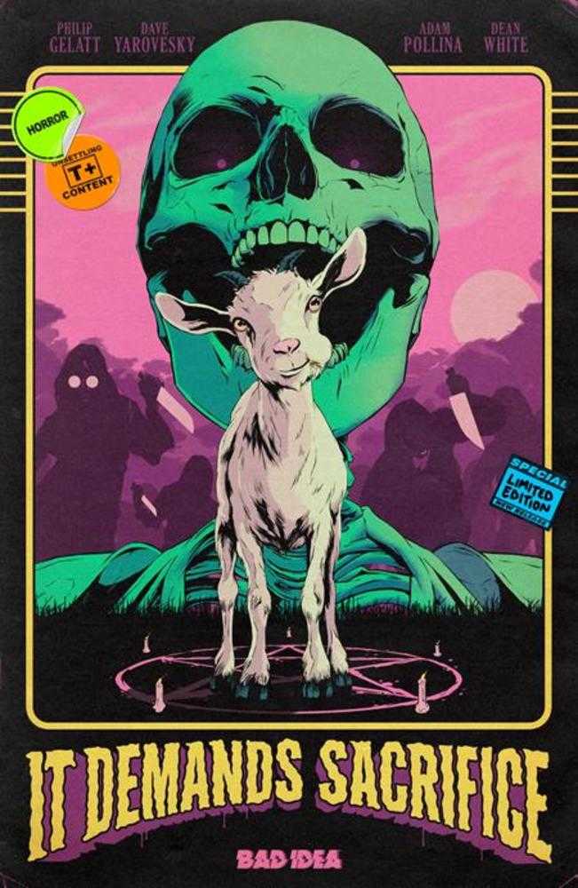 It Demands Sacrifice #1 (Of 4) 1:20 Cover F Flops Retro Variant