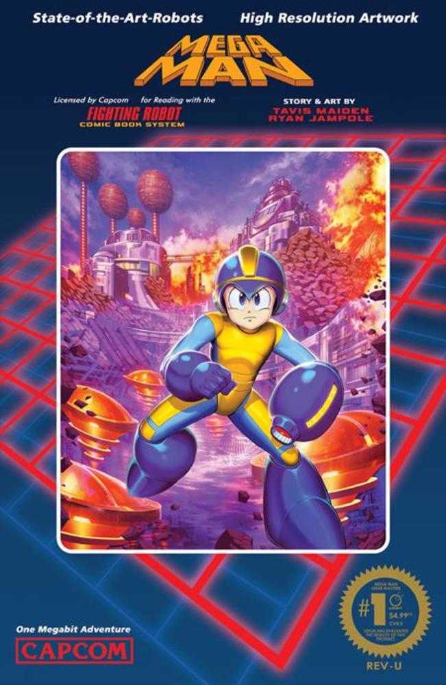 Mega Man Gear Masters #1 (Of 5) 1:5 Cover E Inc Genzoman Variant