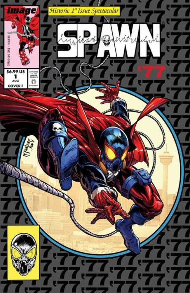 Spawn 77 #1 (Of 3) 1:25 Cover F Todd McFarlane Retro Logo Variant