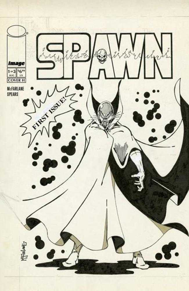 Spawn 77 #1 (Of 3) 1:100 Cover H Todd McFarlane Original 1977 Variant