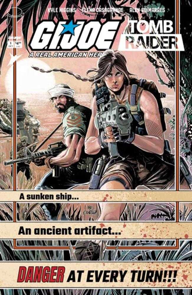 G.I. Joe A Real American Hero Tomb Raider #1 (Of 5) 1:25 Cover D Chris Mooneyham Vintage Joe Variant