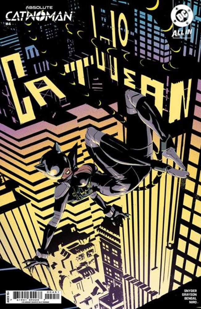 Absolute Catwoman #4 (Of 6) 1:25 Cover E Riley Rossmo Card Stock Variant