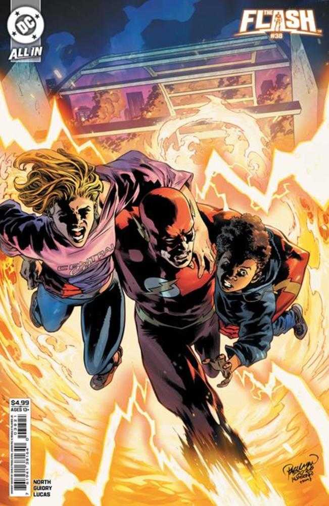 Flash #38 Cover B Carlo Pagulayan Card Stock Variant