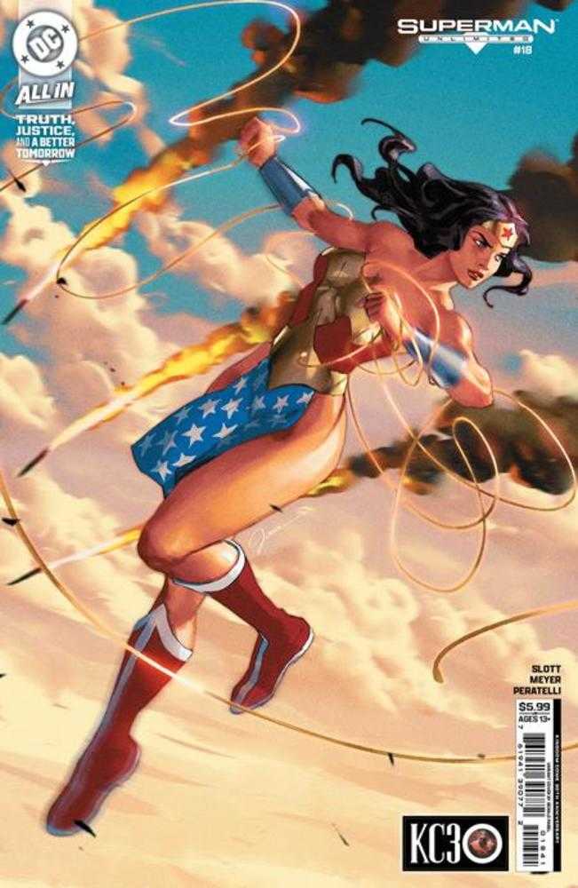 Superman Unlimited #18 Cover D Gerald Parel Kingdom Come 30 Th Anniversary Card Stock Variant