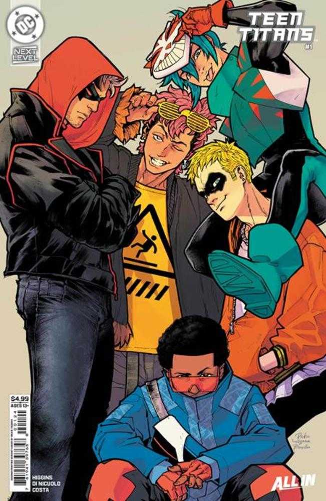 Teen Titans #1 2nd Print Cover B Rickie Yagawa & Tamra Bonvillain Cardstock Variant
