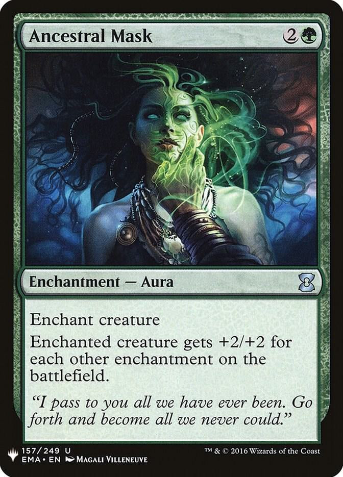 Ancestral Mask - Green