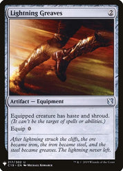Lightning Greaves - Artifact - Staple