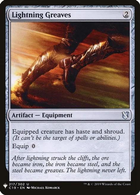 Lightning Greaves - Artifact - Staple