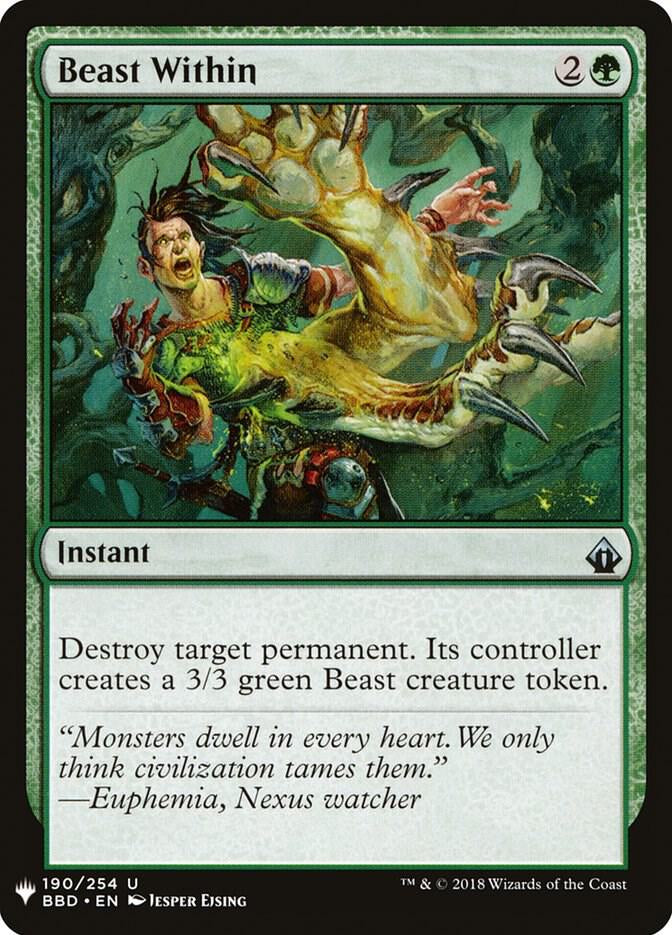 Beast Within - Green