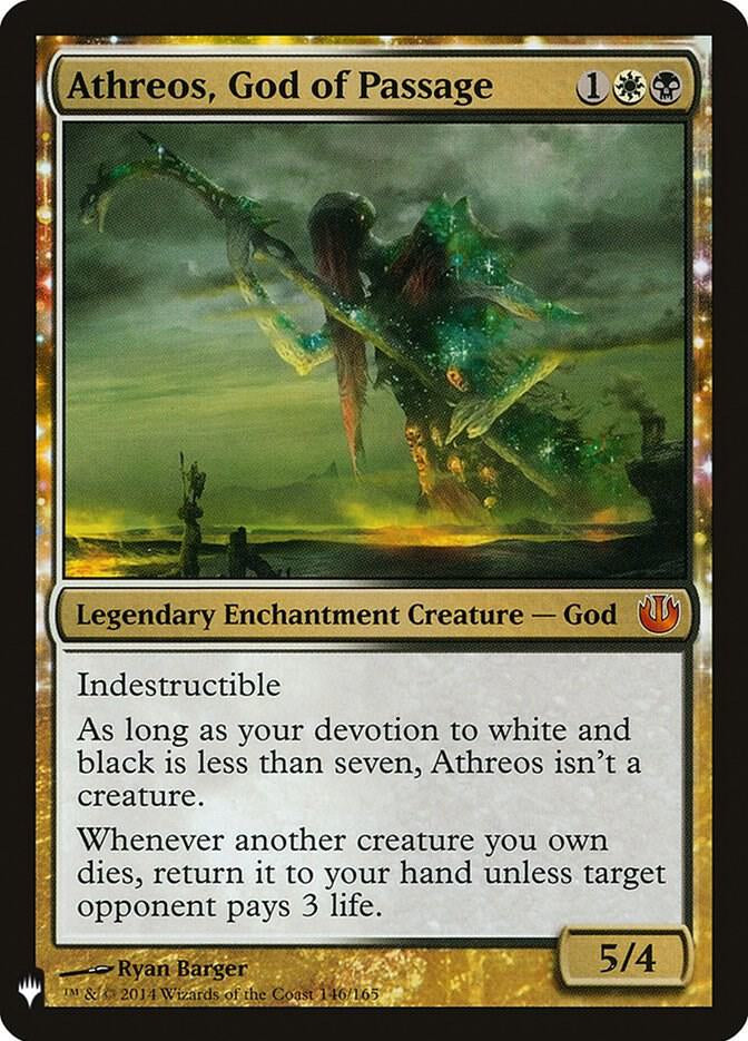 Athreos, God of Passage - White/Black