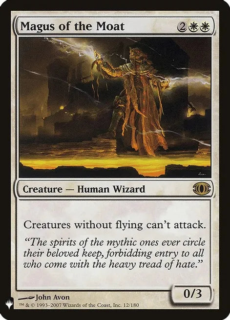 Magus of the Moat - White