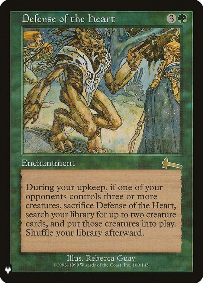 Defense of the Heart - Green
