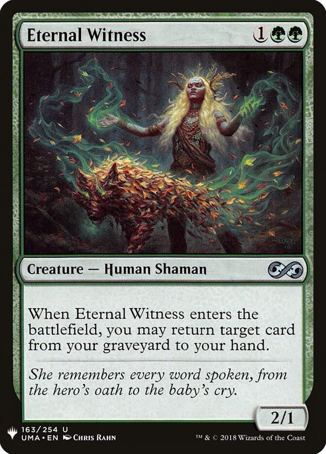 Eternal Witness - Green